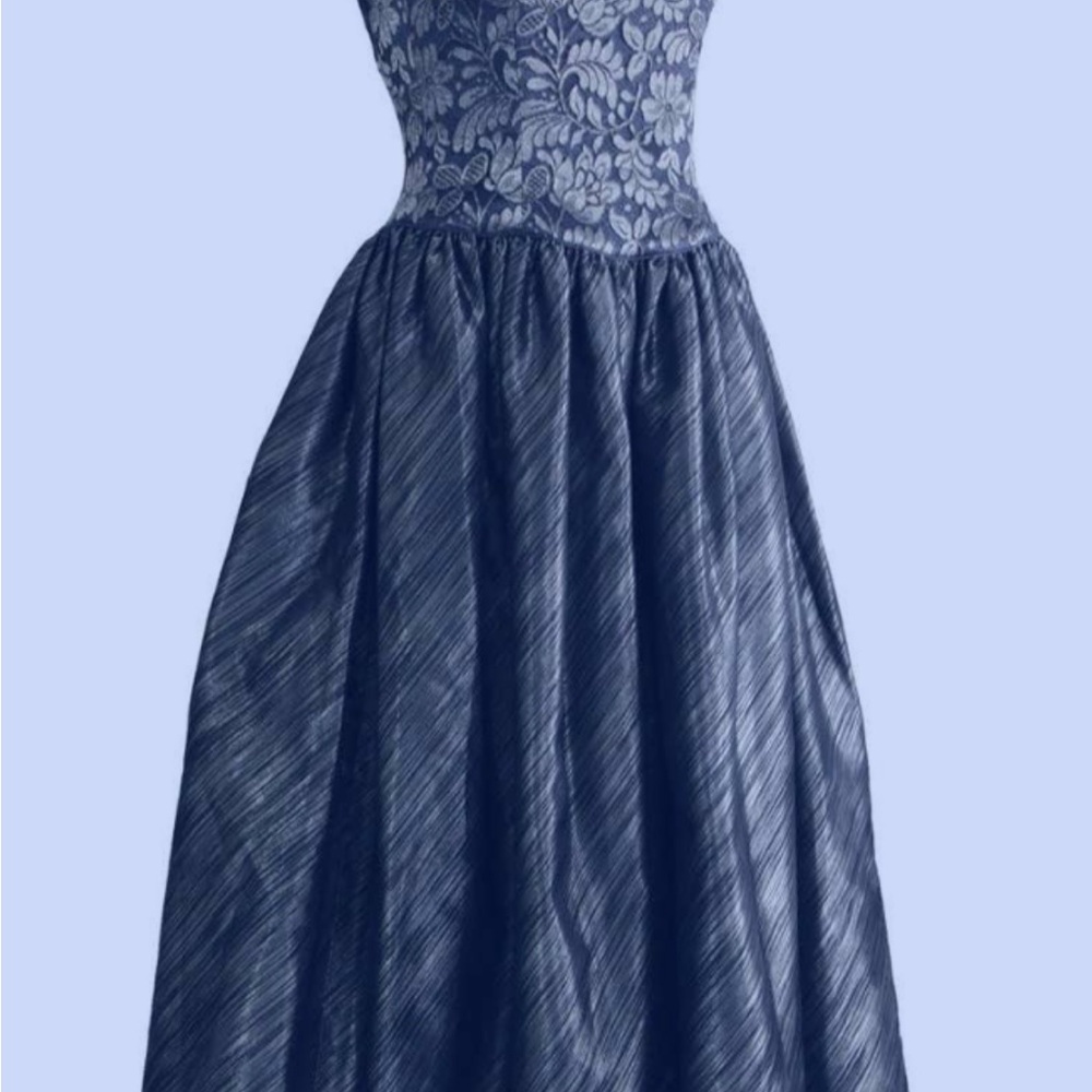 Escada Luxury VTG Silver Metallic lace Gown Buy now Was $4700 formal